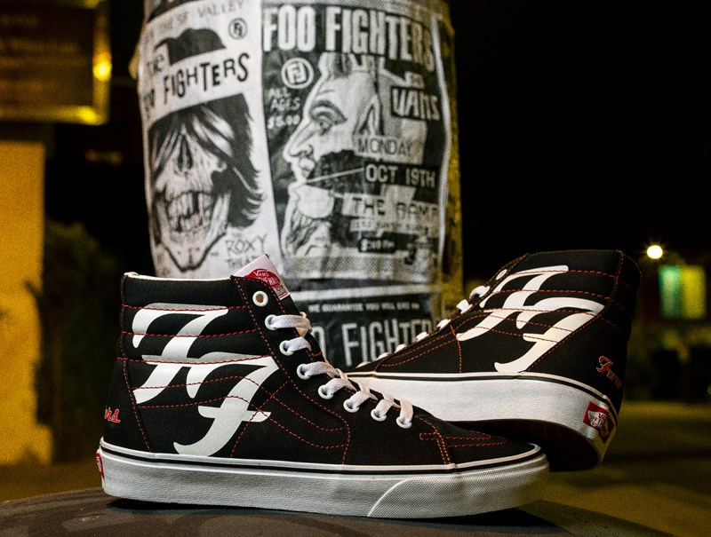 VANS FOO FIGHTERS ΠΑΠΟΥΤΣΙΑ 1