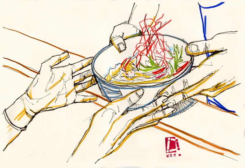 Tanpopo Κοντιζάς ράμεν 1