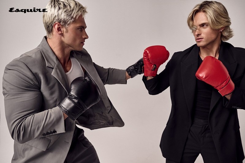 The Fagan Twins_Esquire Greece 10