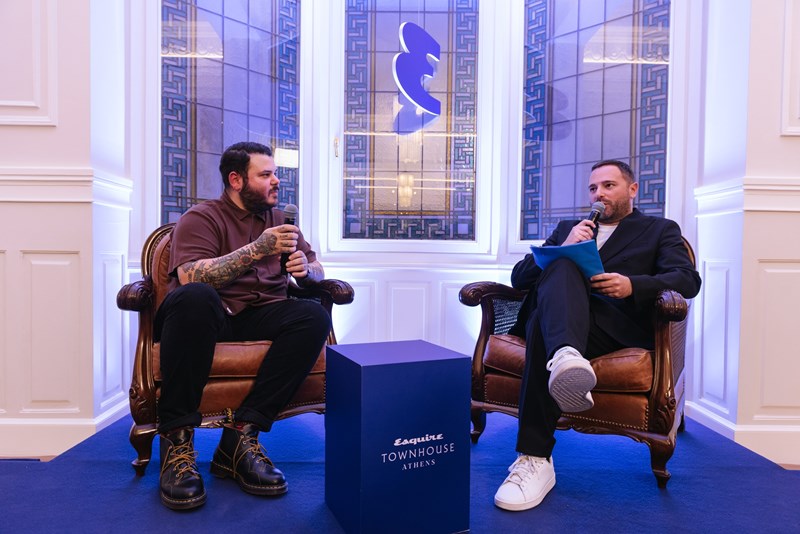 Esquire Townhouse Athens_Άνταμ Κοντοβάς και Μπάμπης Δούκας