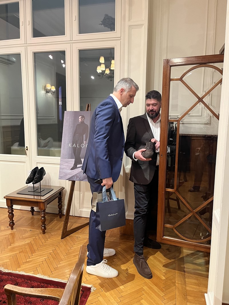 Θοδωρής Παπαλουκάς & Kώστας Μυτιληνός Designer Kalogirou Collection