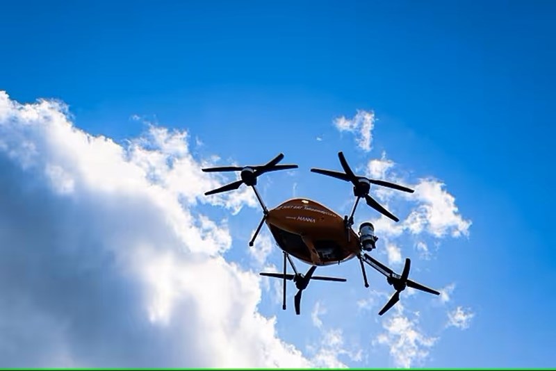 manna delivery drone