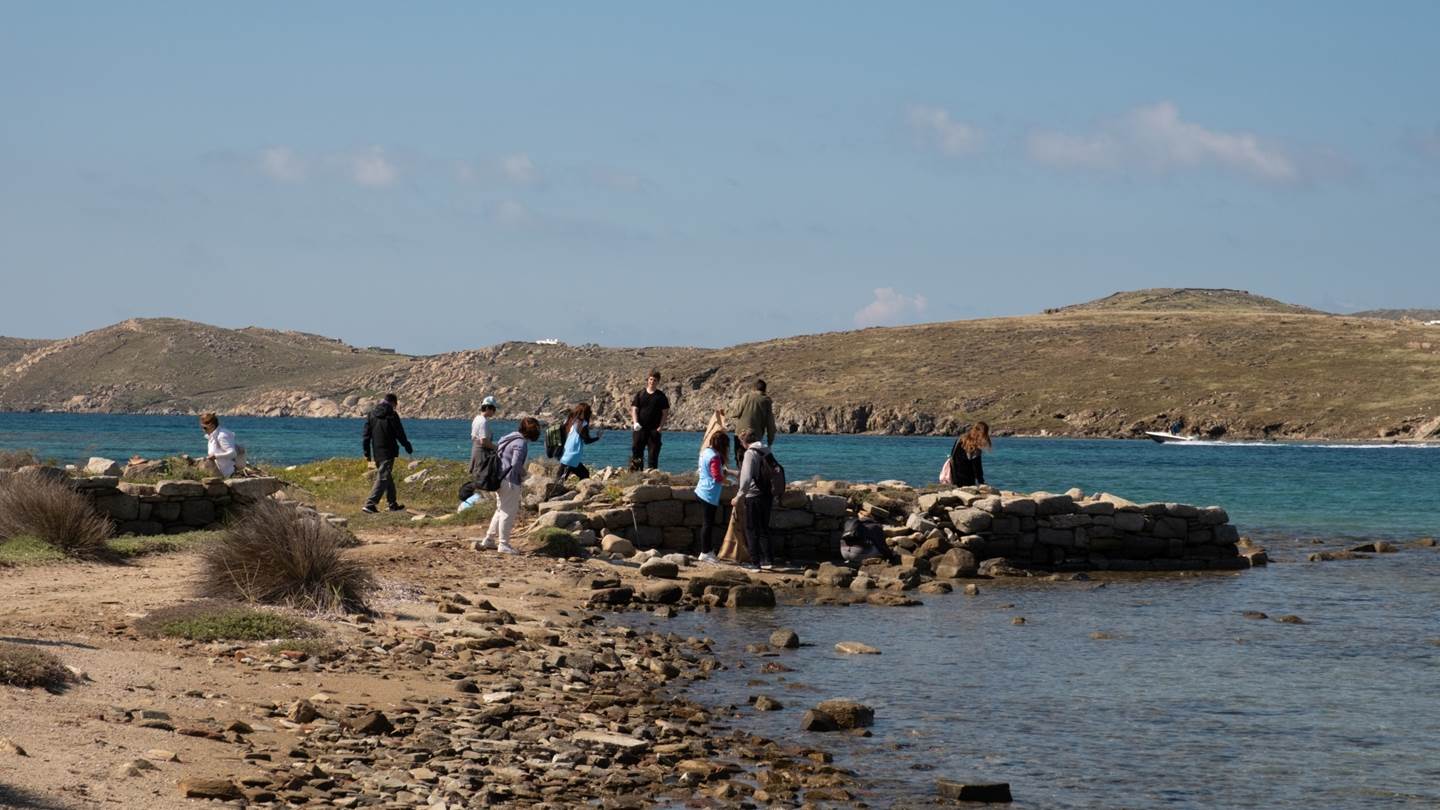 Η Nautica στο πλευρό της All For Blue-Καθαρισμός στη Δήλο στο πλαίσιο της πρωτοβουλίας 