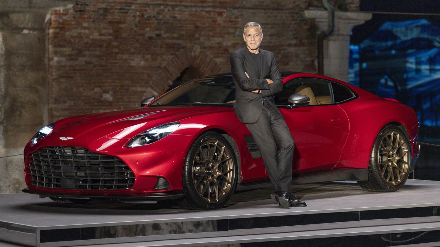 Τέλειος συνδυασμός σημαίνει νέα Aston Martin Vanquish και George Clooney