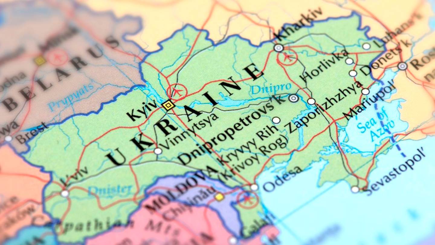 Ο χάρτης της ρωσικής εισβολής στην Ουκρανία