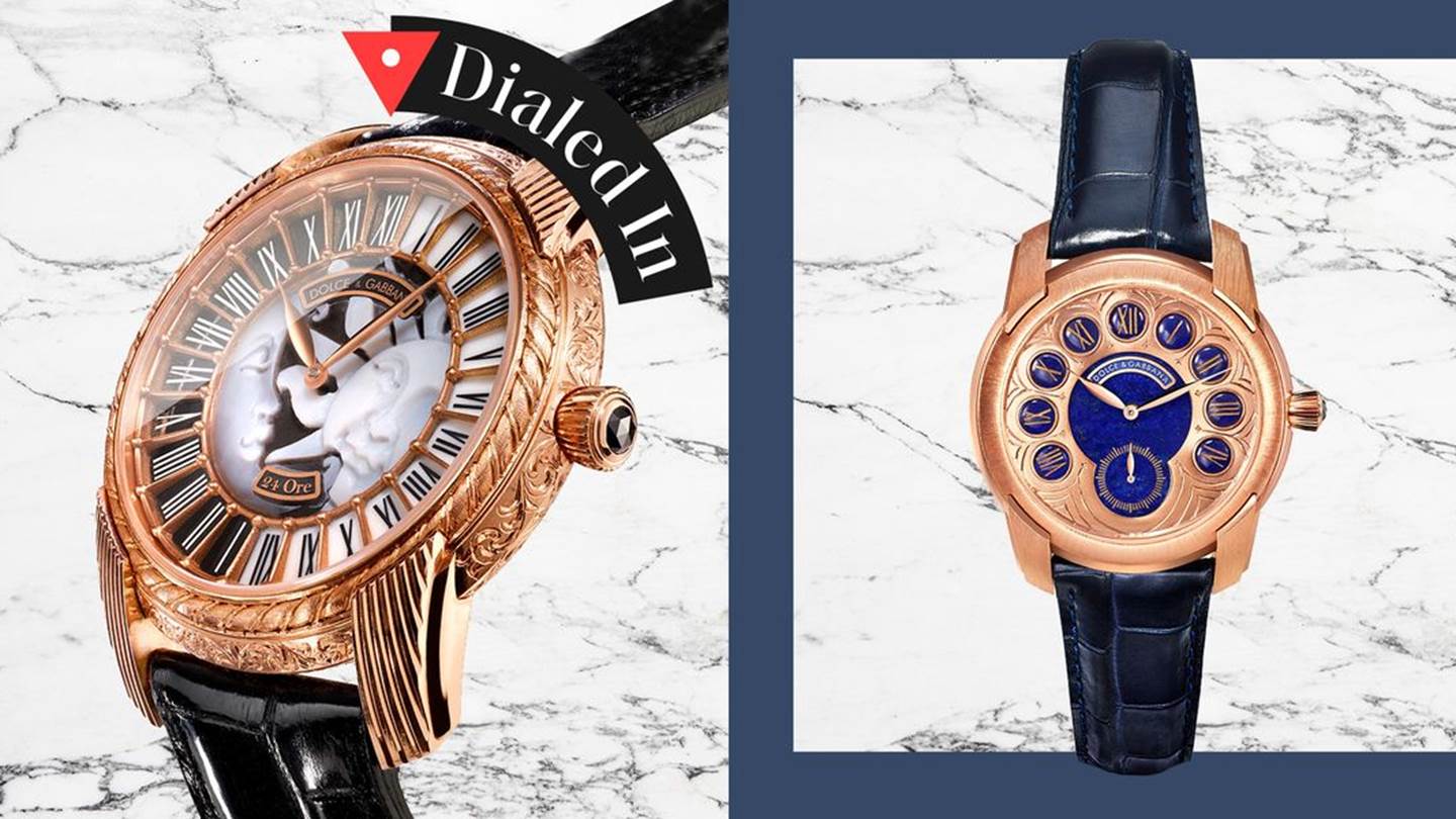 Η νέα, αναγεννησιακή συλλογή ρολογιών του Dolce & Gabbana