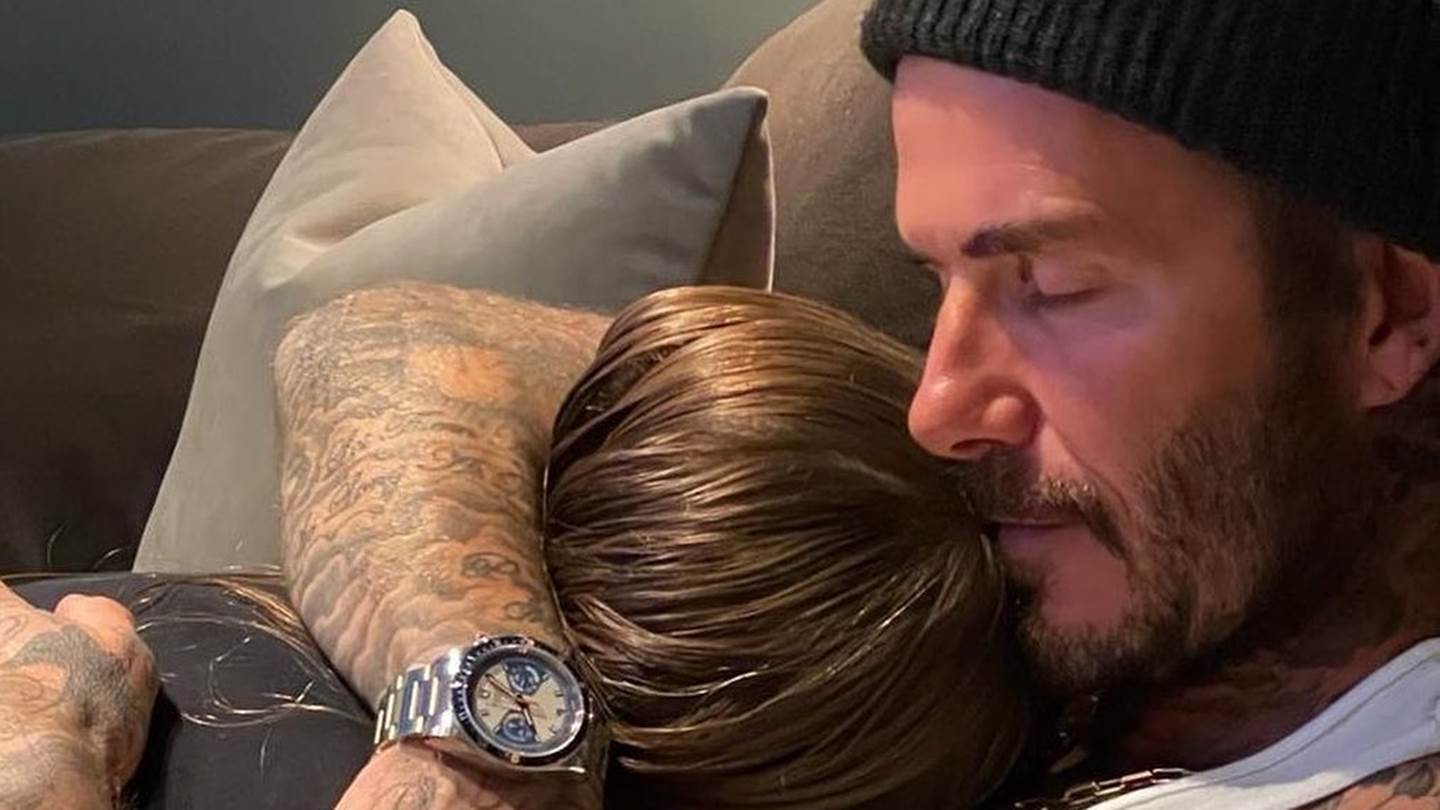 O David Beckham και η αδυναμία του στην κόρη του Harper