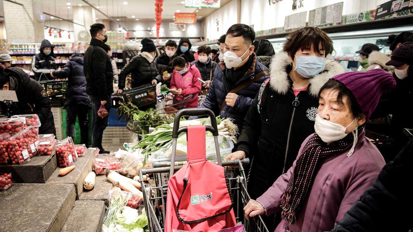 Φωτογραφίες από την αποκλεισμένη πόλη της Ουχάν