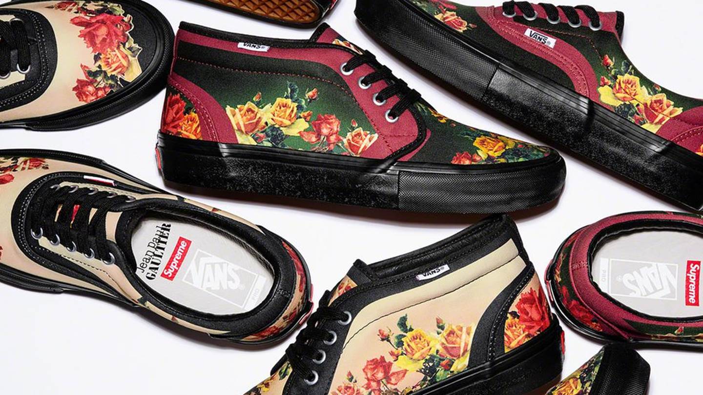 Supreme και Jean Paul Gaultier αναβιώνουν δύο κλασικά sneakers της Vans
