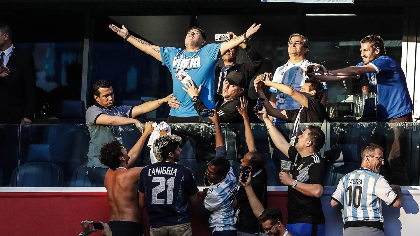 Diego Maradona, ένας ανθρώπινος Θεός