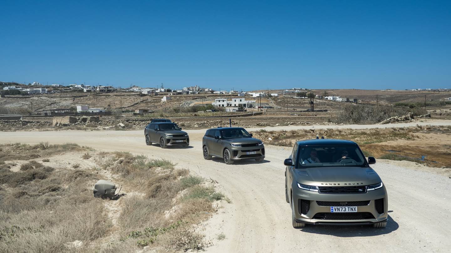 Όταν η Range Rover κατέκτησε τη Μύκονο