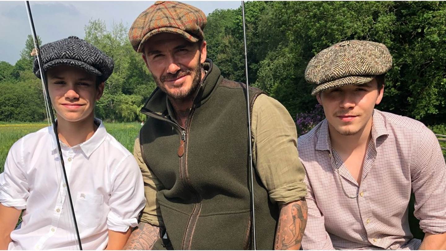 Ο David Beckham και οι γιοι του δείχνουν πώς γίνεται το καλοκαιρινό country στυλ