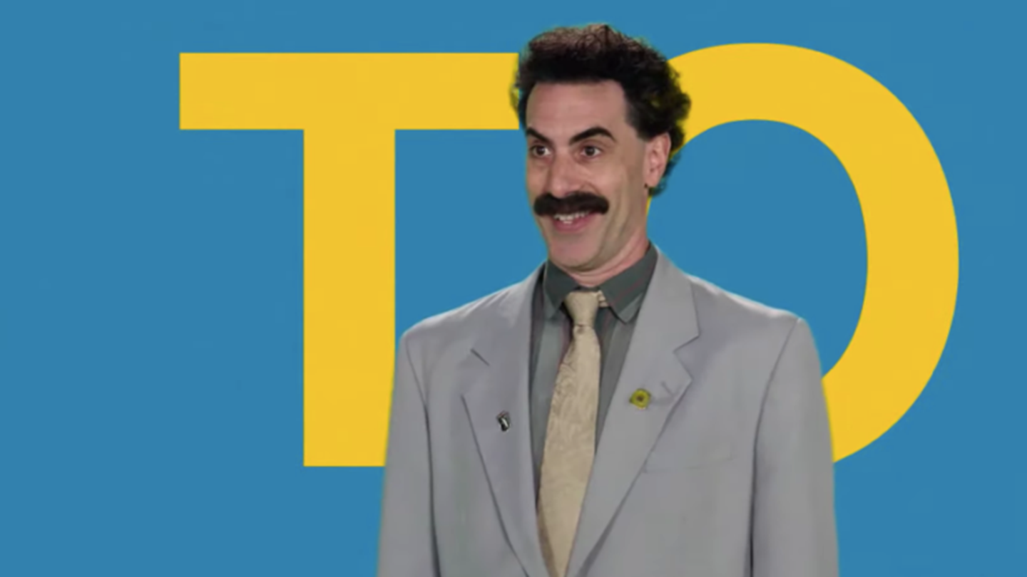 Το πρώτο teaser trailer του Borat 2