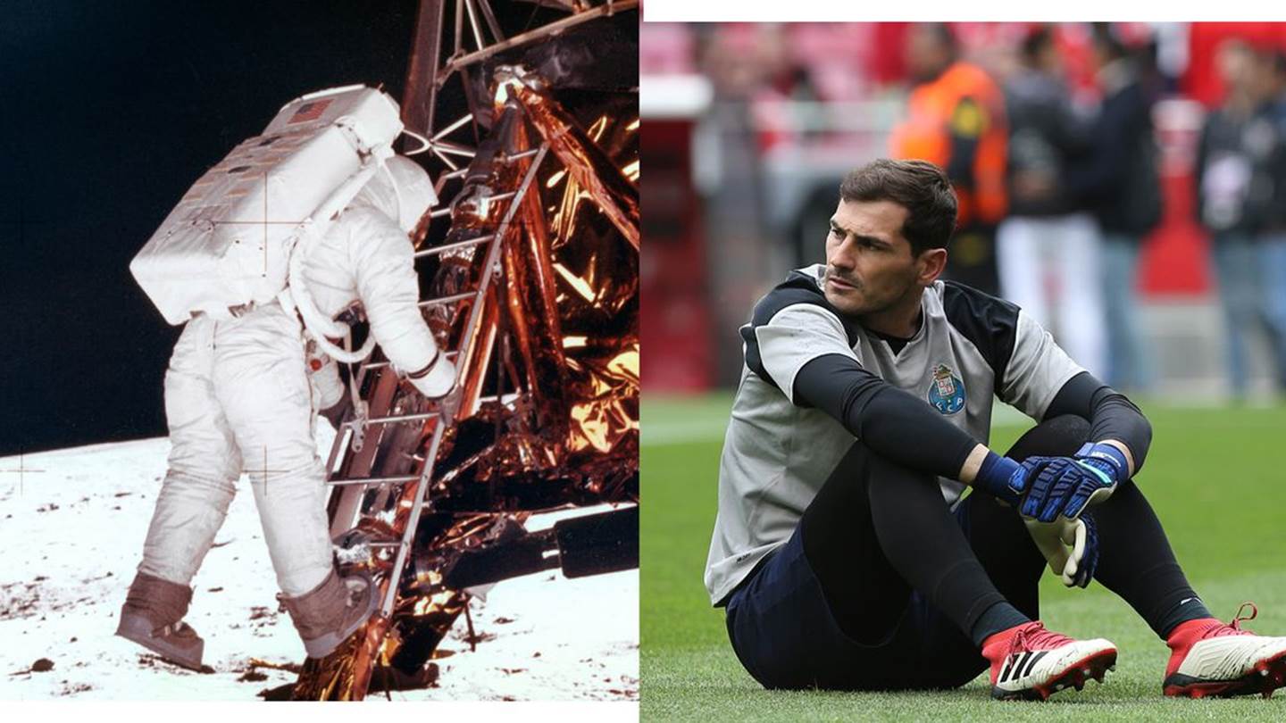O Iker Casillas πιστεύει ότι ο άνθρωπος δεν πάτησε ποτέ στο φεγγάρι