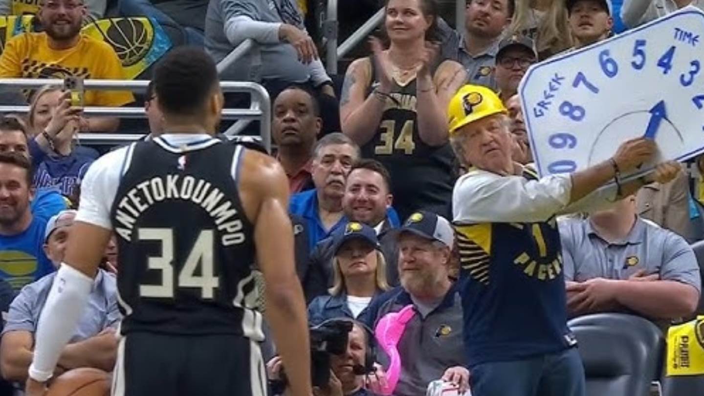 Oπαδός των Pacers τρόλαρε τον Γιάννη Αντετοκούνμπο και έγινε viral (video)
