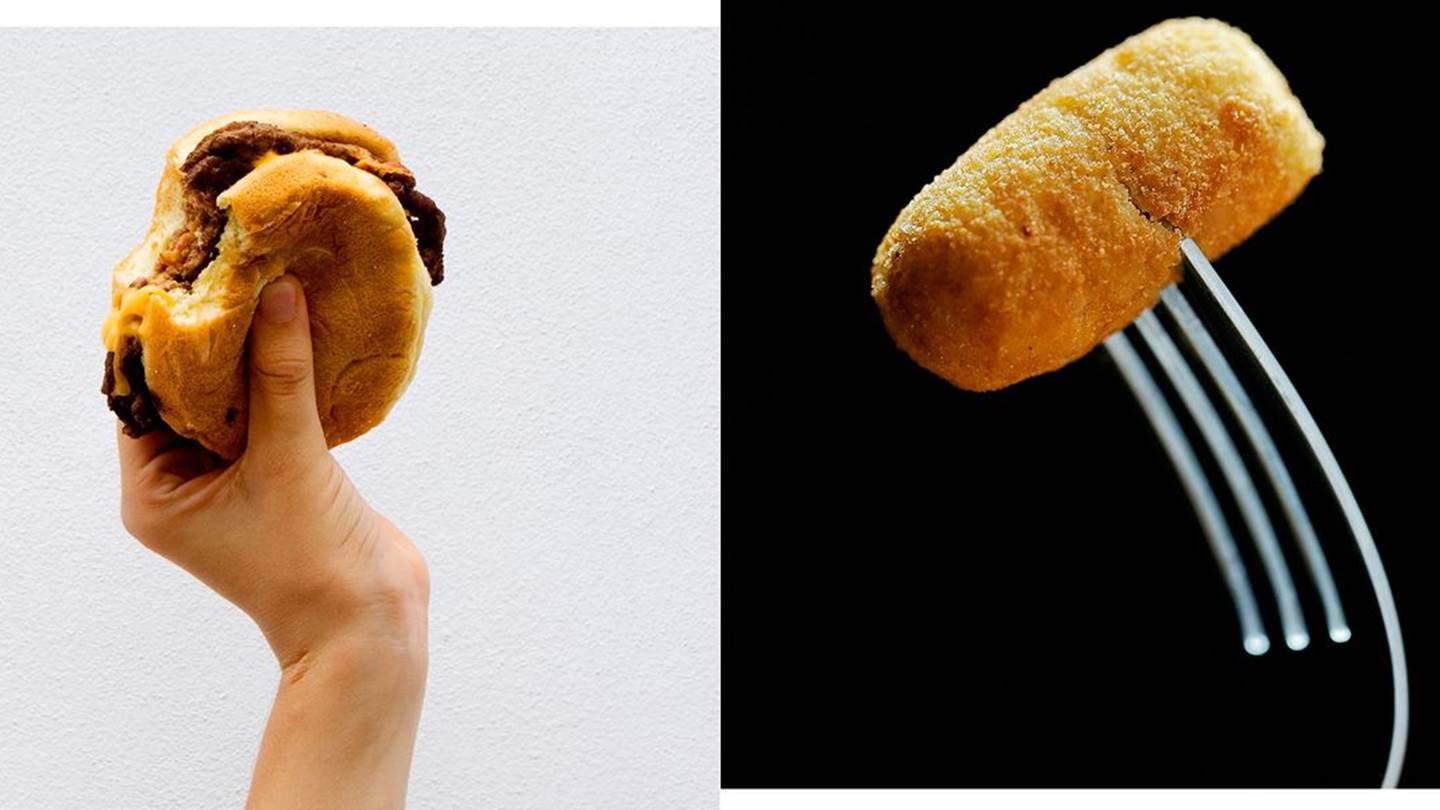 Το burger με κροκέτα είναι η νέα άφιξη στο junk food