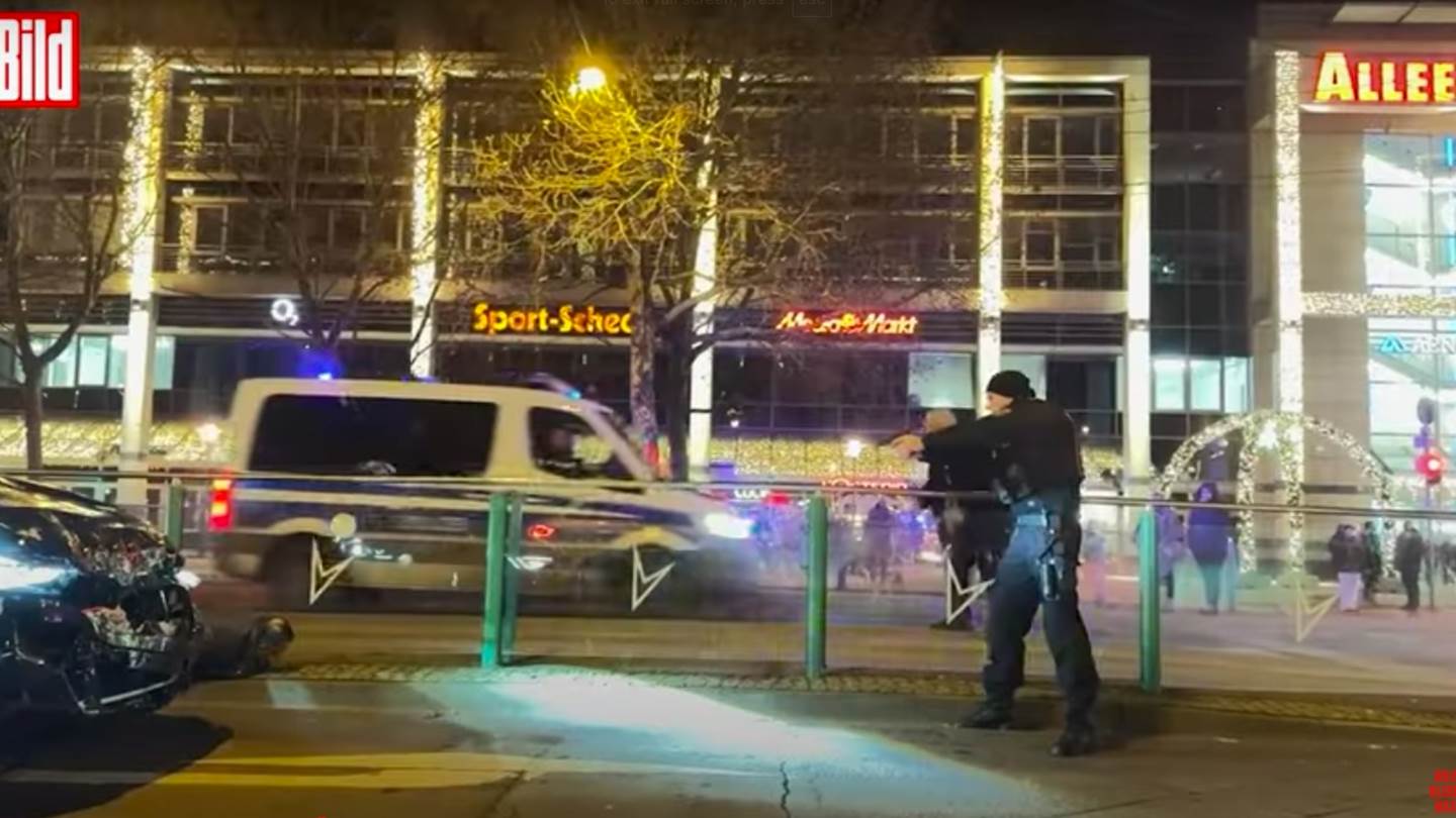Η στιγμή της σύλληψης του δράστη της επίθεσης στο Μαγδεμβούργο (video)