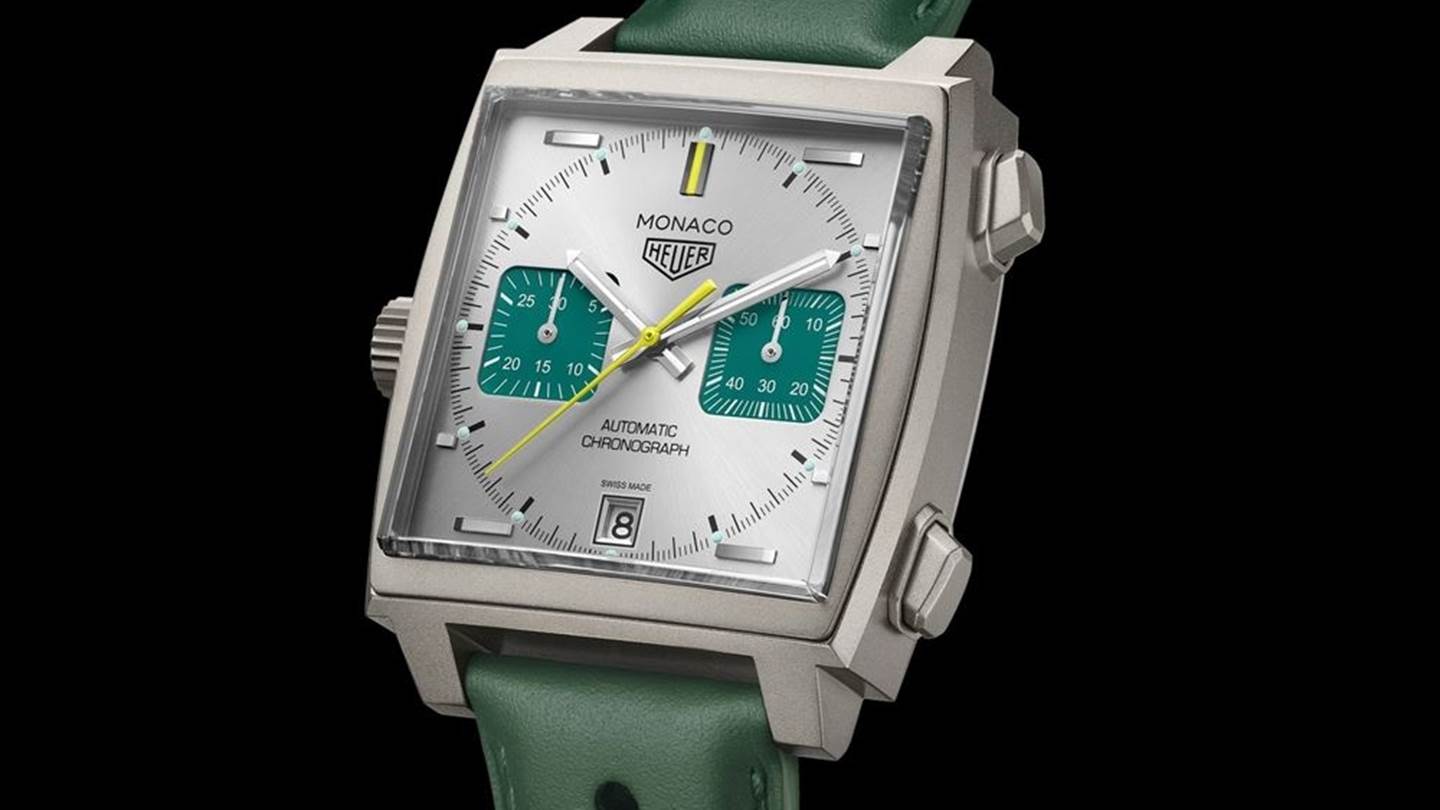 Πανέμορφο το TAG Heuer Monaco σε British Racing Green