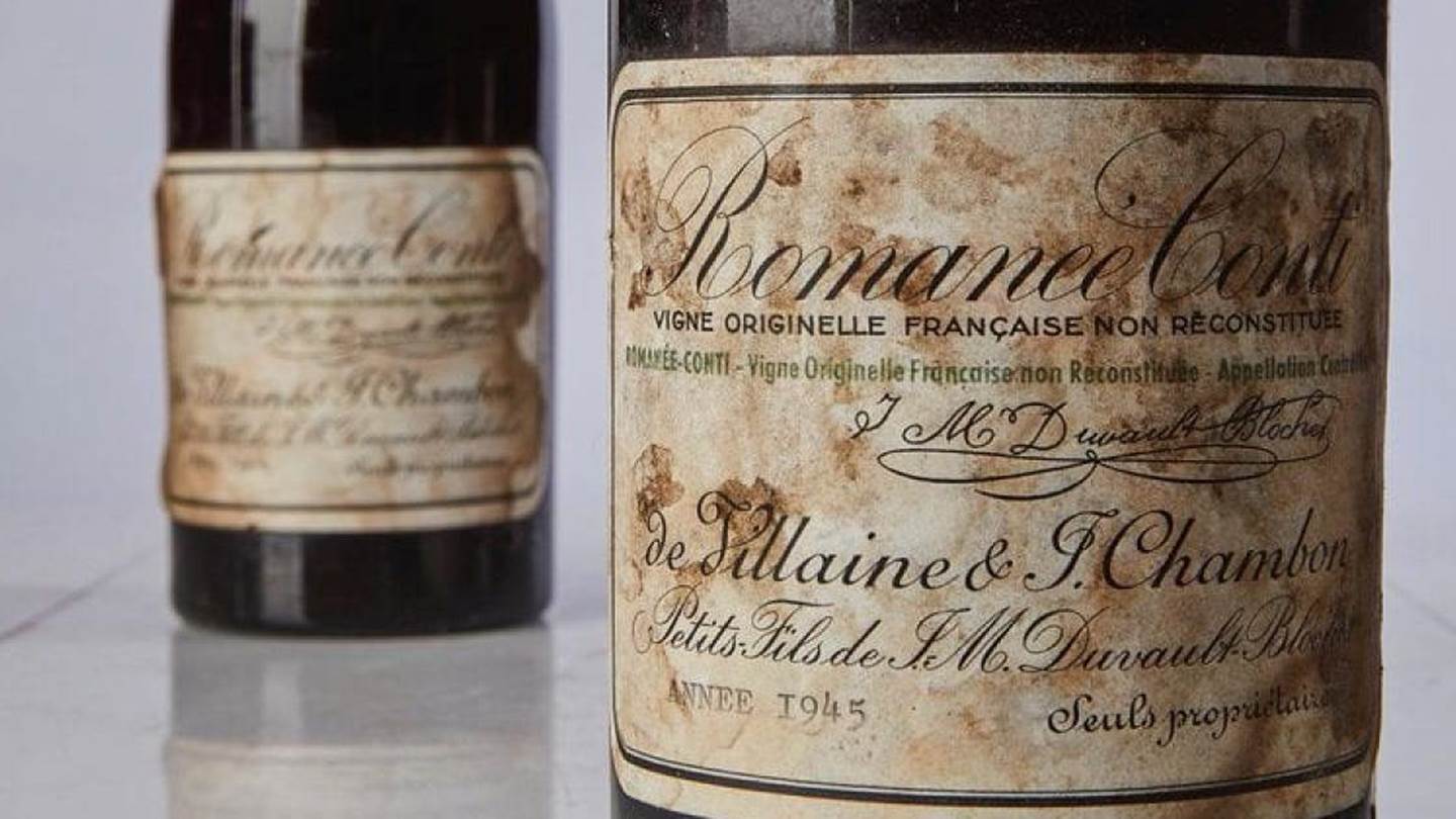 Αυτό το κρασί δημοπρατήθηκε για σχεδόν €500.000