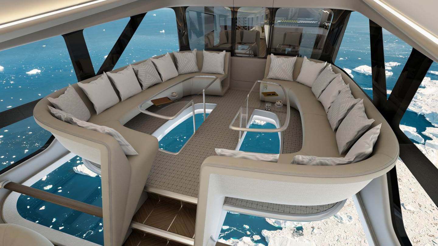 Σύντομα θα μπορείς να πετάς με ένα αεροσκάφος που διαθέτει γυάλινο πάτωμα