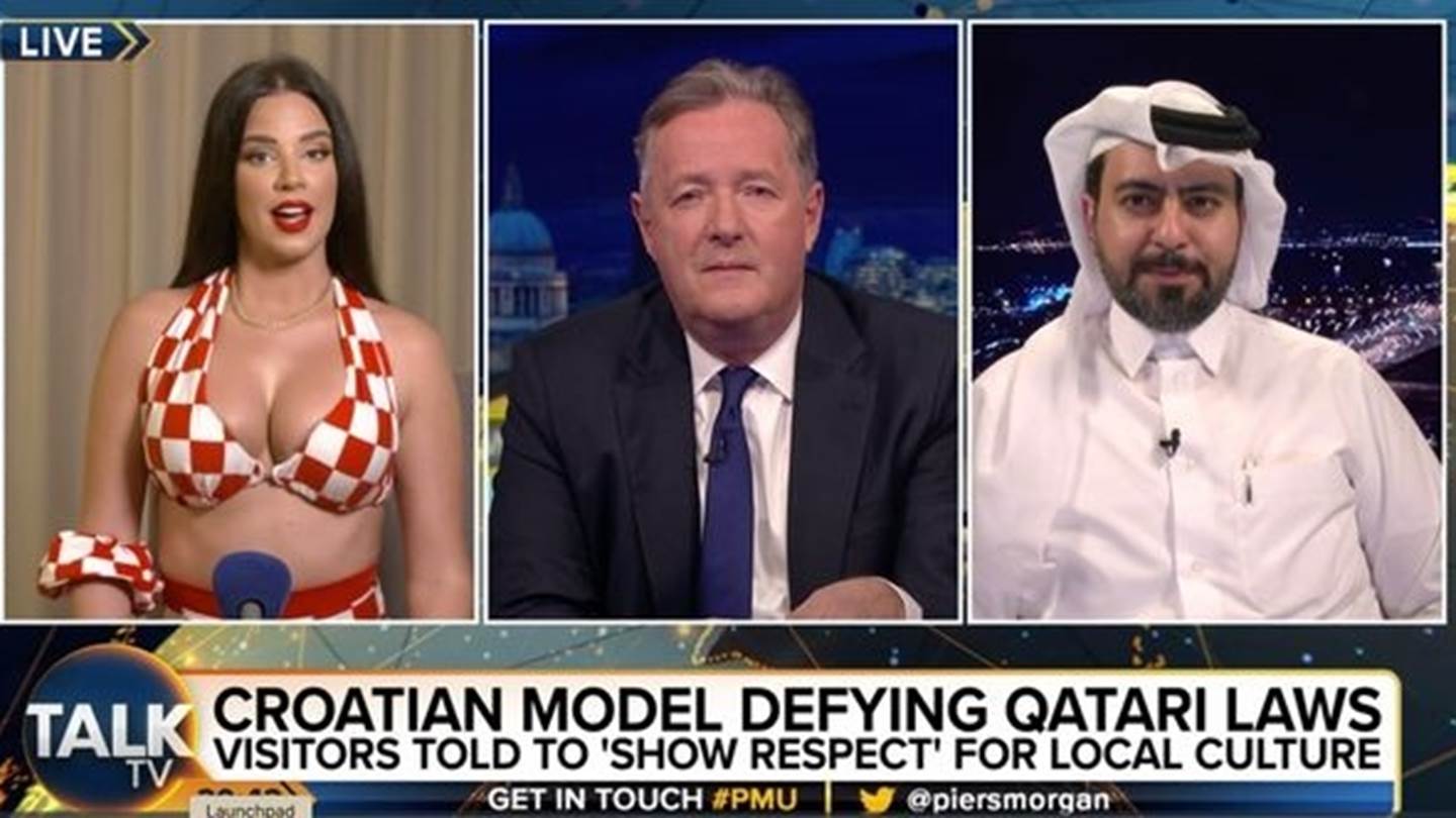 Η Ivana Knoll 'ξαναχτυπά' σε ένα πρωτότυπο 'debate' με επιχειρηματία από το Κατάρ