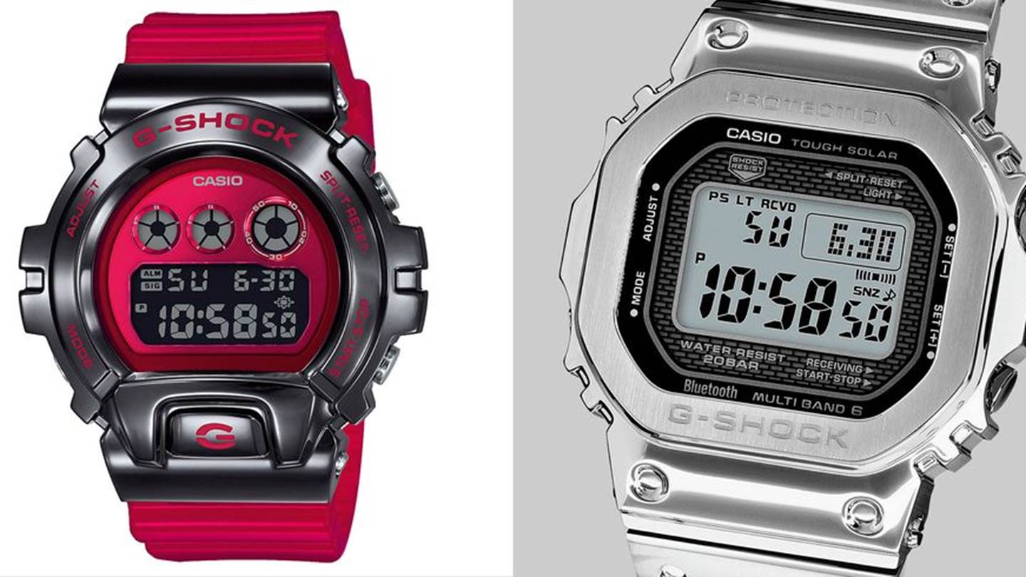 Τα καλύτερα G-Shock ρολόγια της Casio
