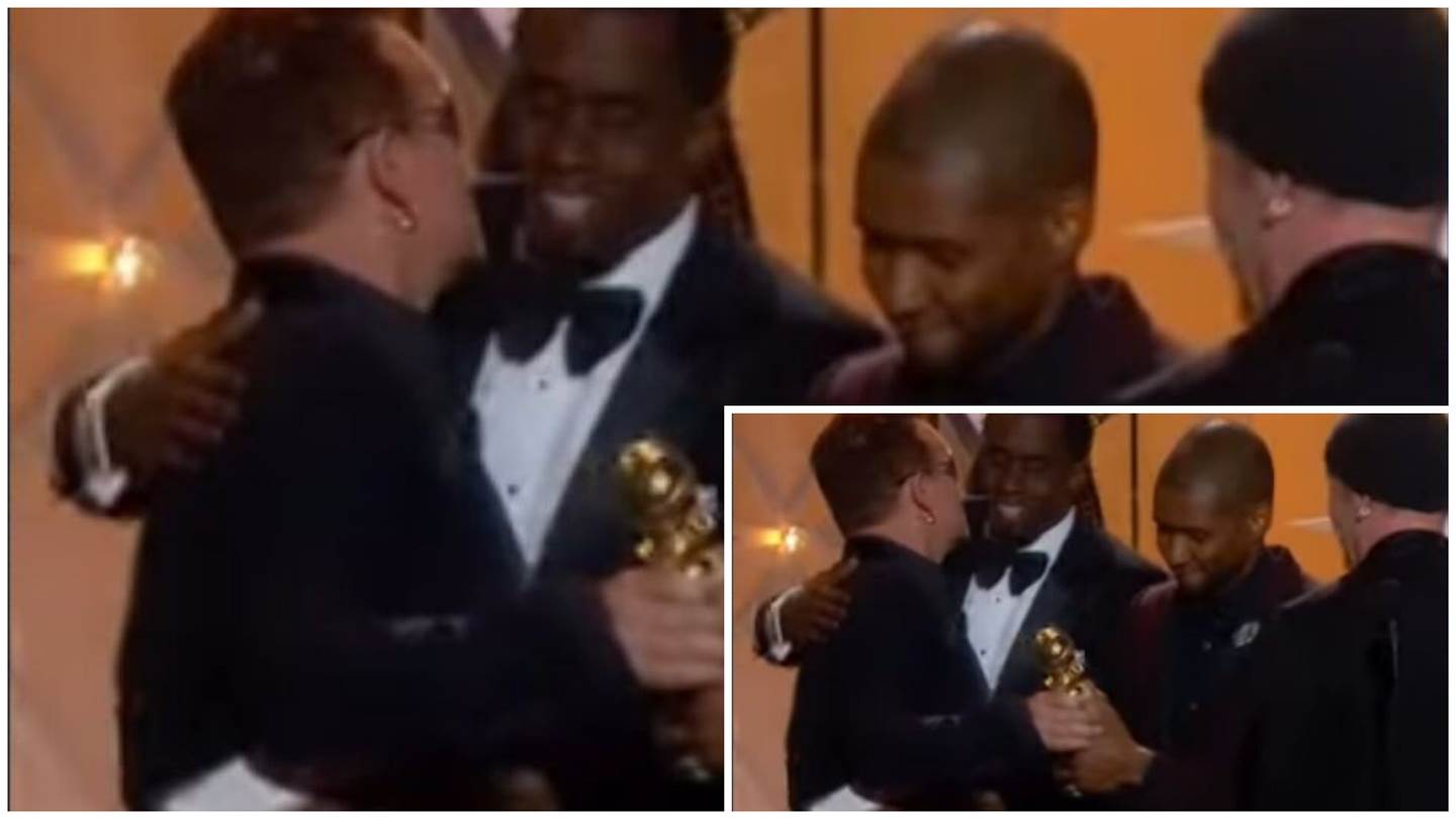 Το viral βίντεο με τον Bono να ρίχνει 'άκυρο' στον Diddy (video)