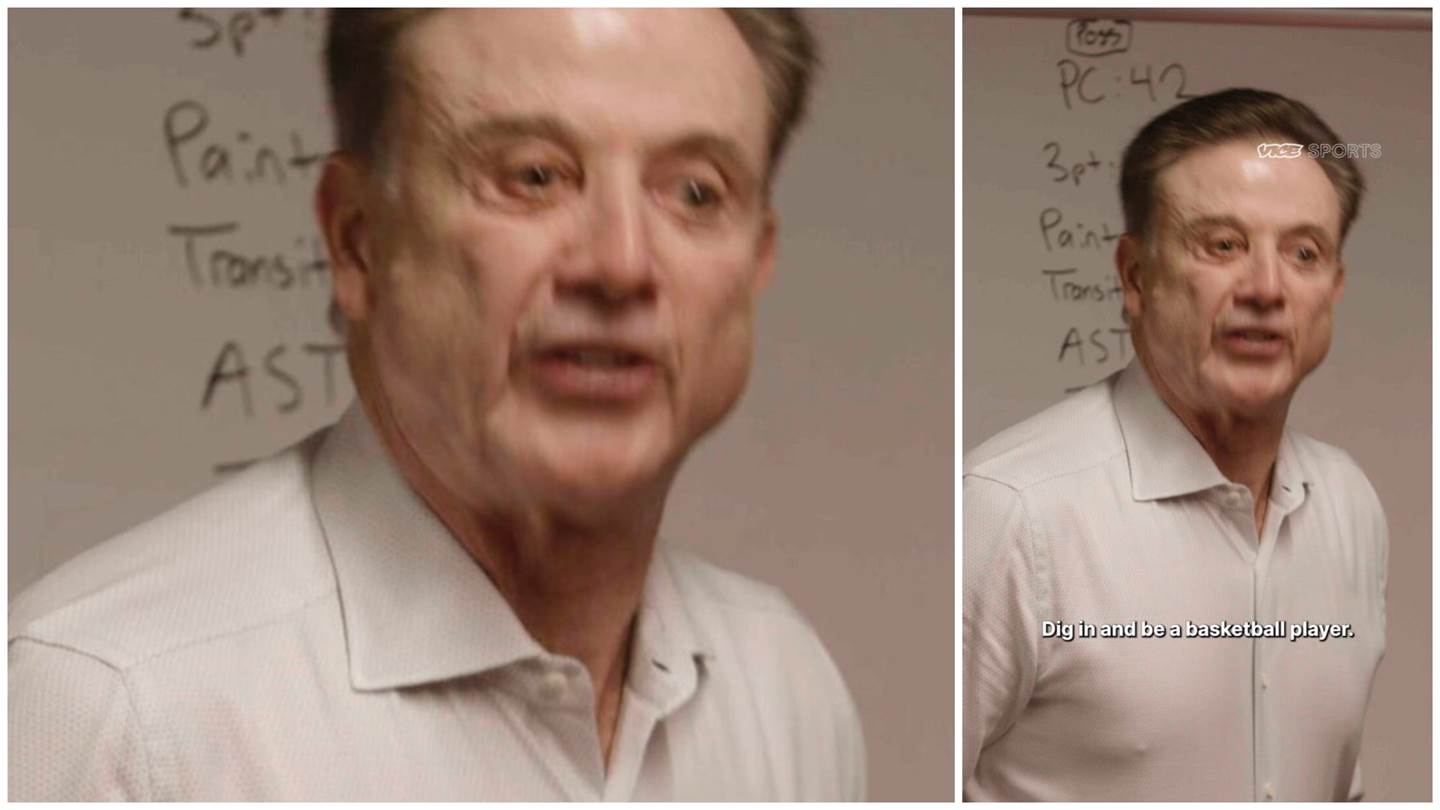 Τιτάνας Pitino 'μοίρασε' μερικά 'γαλλικά' στα αποδυτήρια και έγινε viral (video)