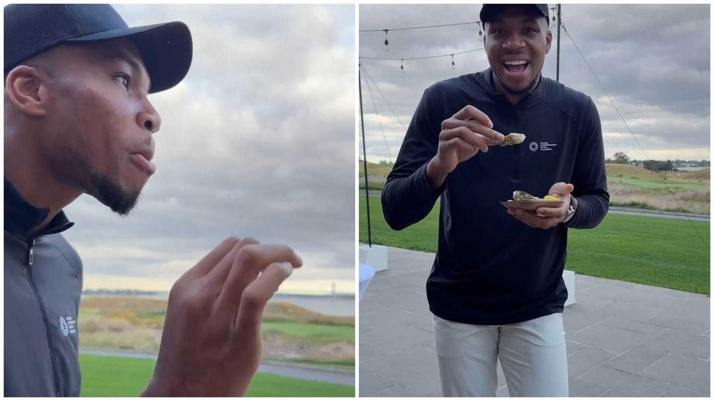 Τι παθαίνει ο Γιάννης Αντετοκούνμπο όταν τρώει στρείδια