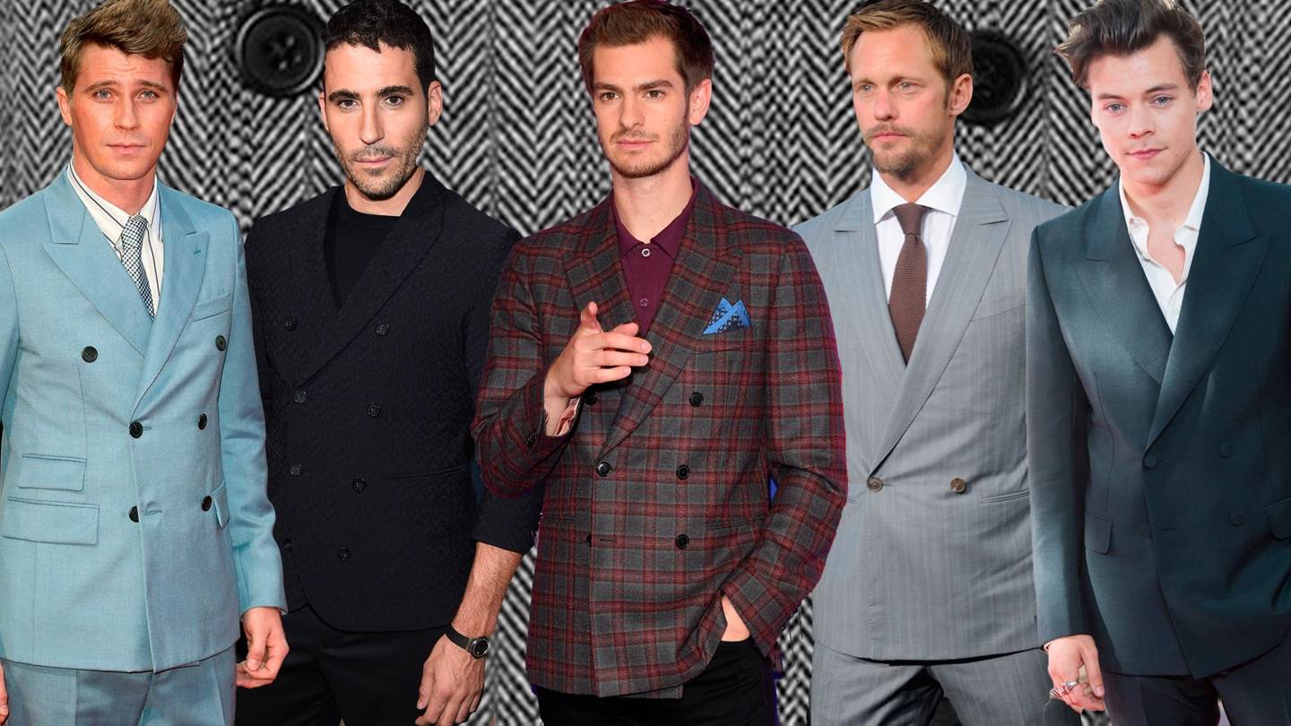 Το σταυρωτό blazer επιδέχεται πειραματισμών