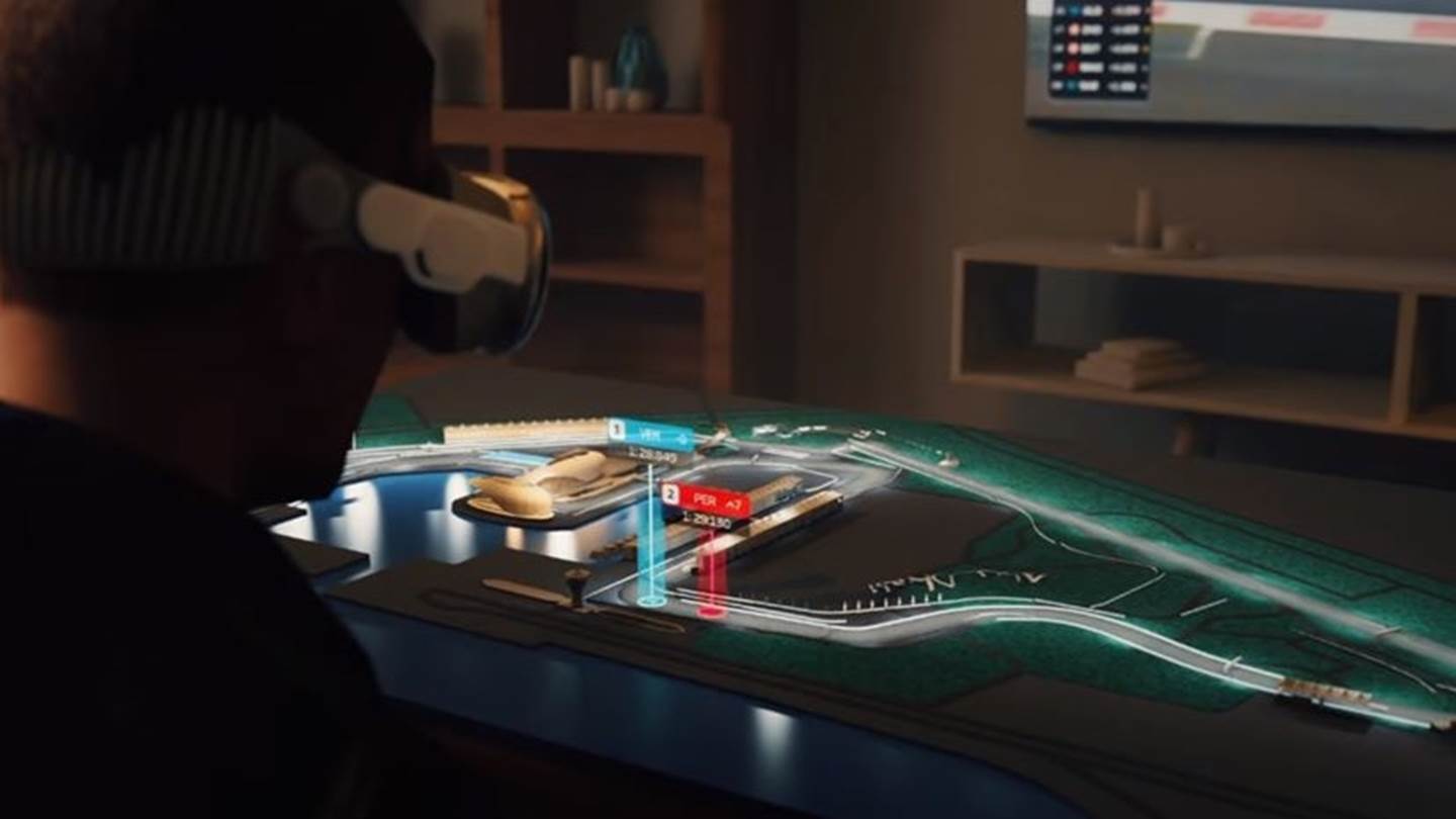 Η F1 με το Apple Vision Pro είναι σα να βλέπει Grand Prix ο Iron Man