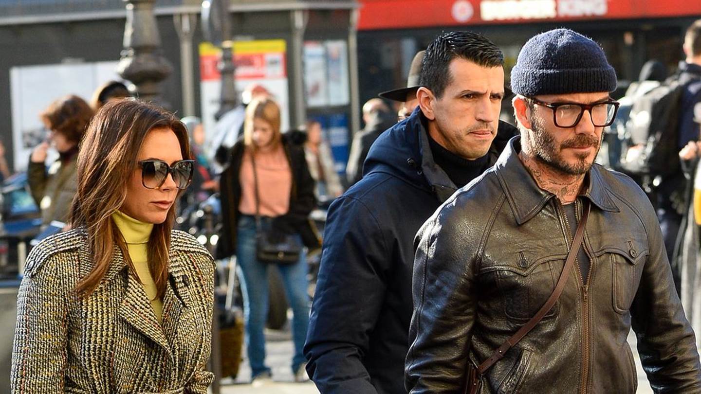 Το winter casual look του David Beckham