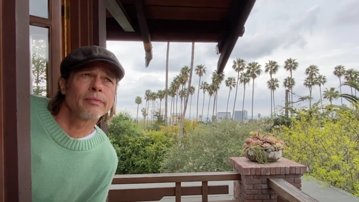 Ο Brad Pitt είναι ο μετεωρολόγος που θέλουμε