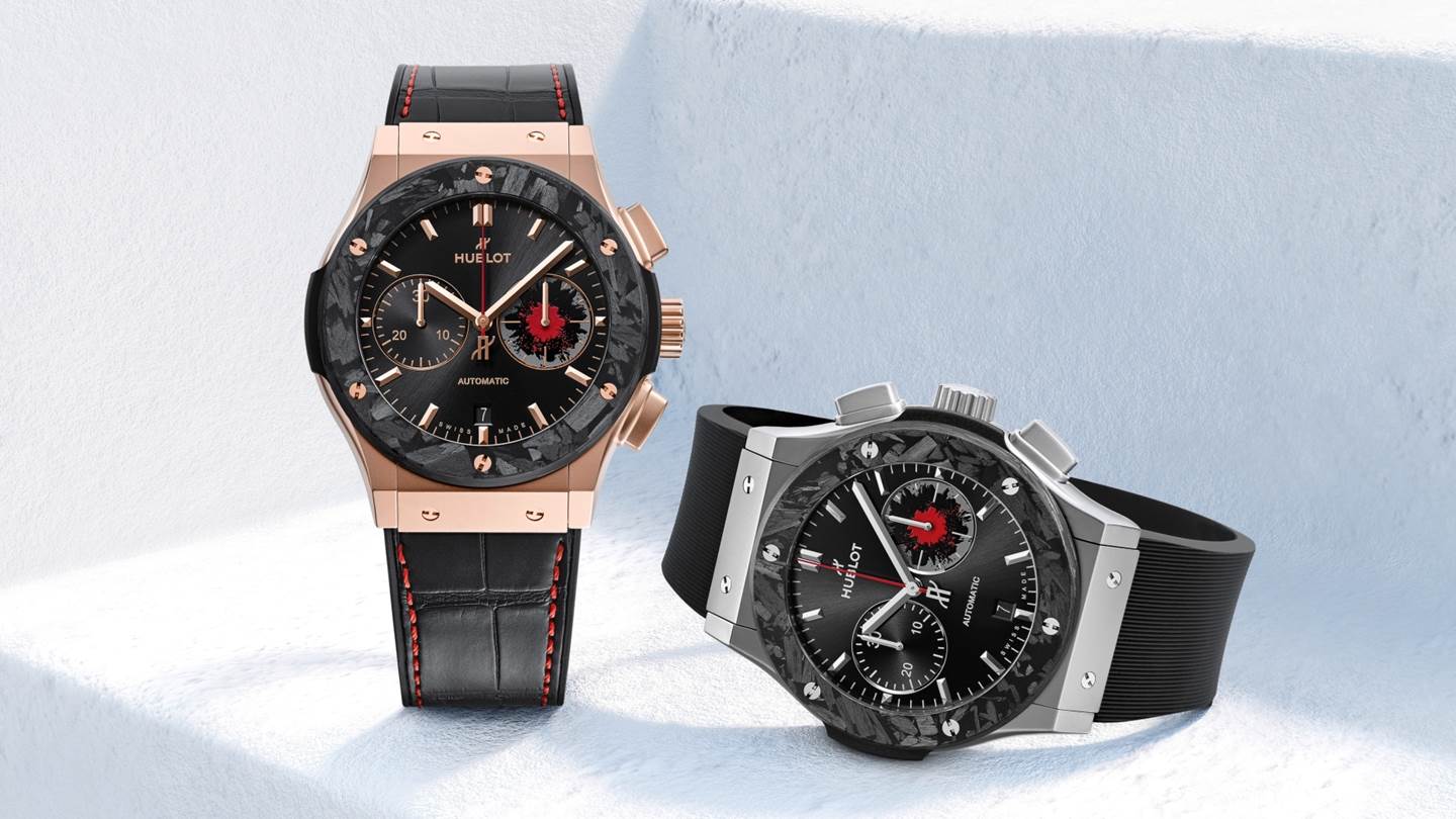 Ταξίδι στο χρόνο και τη Σαντορίνη με τα μοναδικά Hublot Classic Fusion Chronograph Santorini Boutique