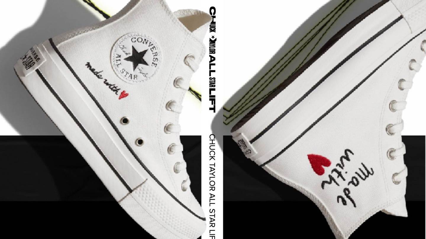 H νέα σειρά Converse είναι φτιαγμένη με αγάπη