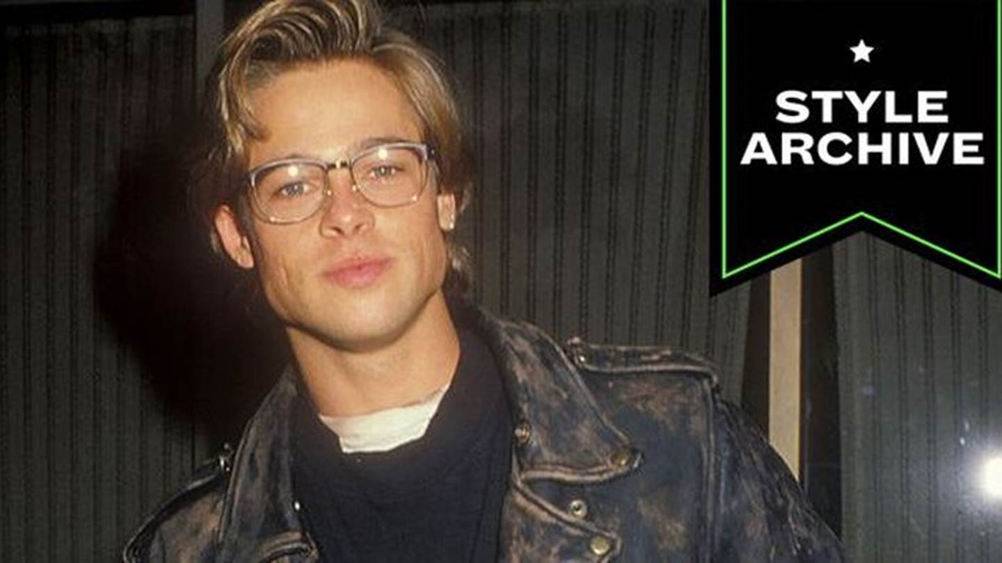 Ο Brad Pitt έχει φορέσει τα πιο cool δερμάτινα πανωφόρια