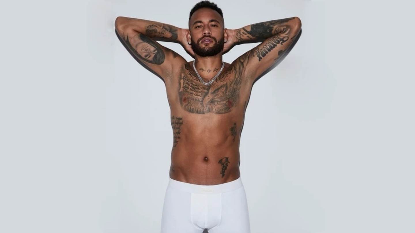 O Neymar έγινε μοντέλο για χάρη της Kim Kardashian