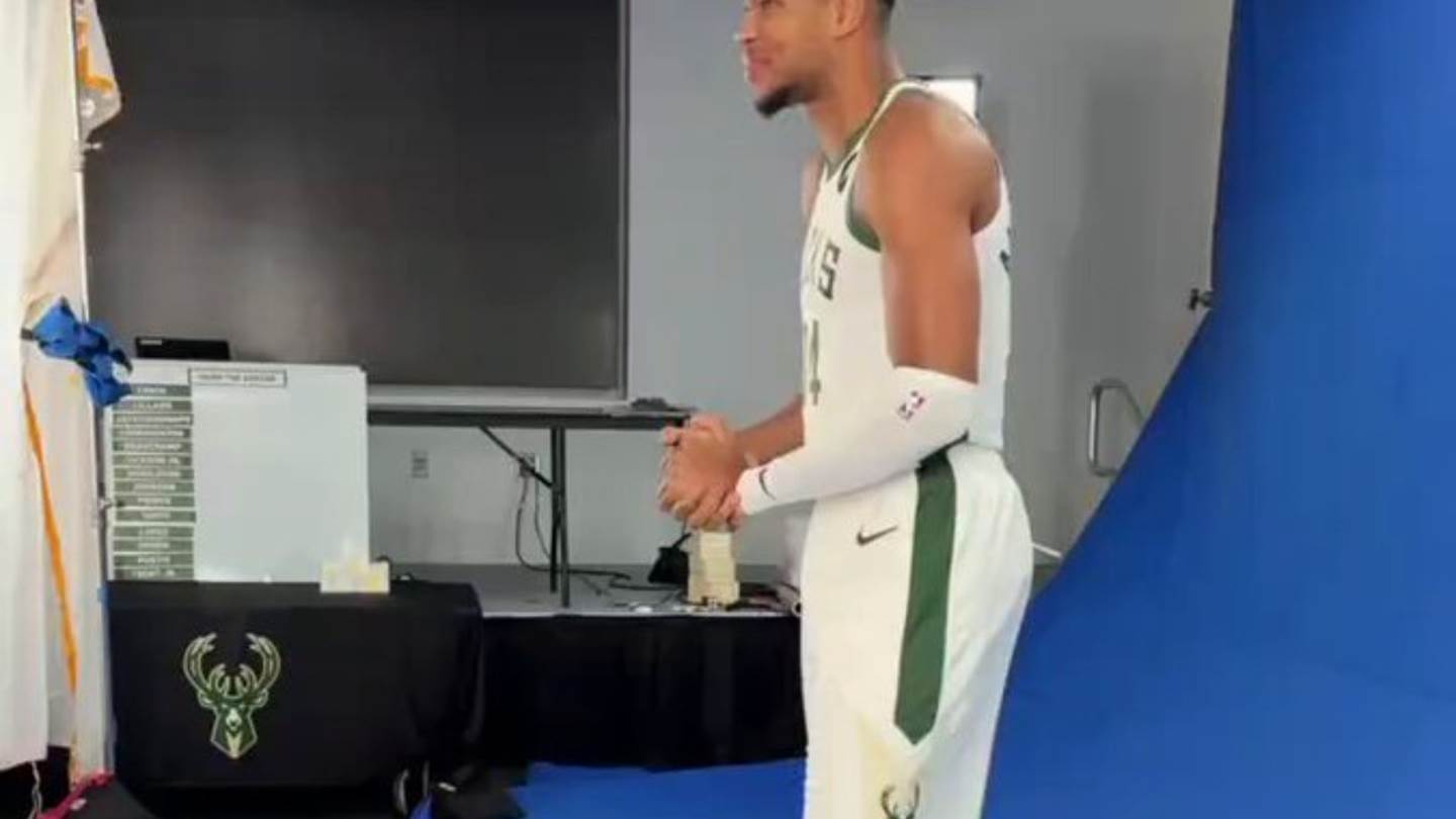 Γιάννης Αντετοκούνμπο: Μετά το πιλάτες έπιασε την σάμπα (video)