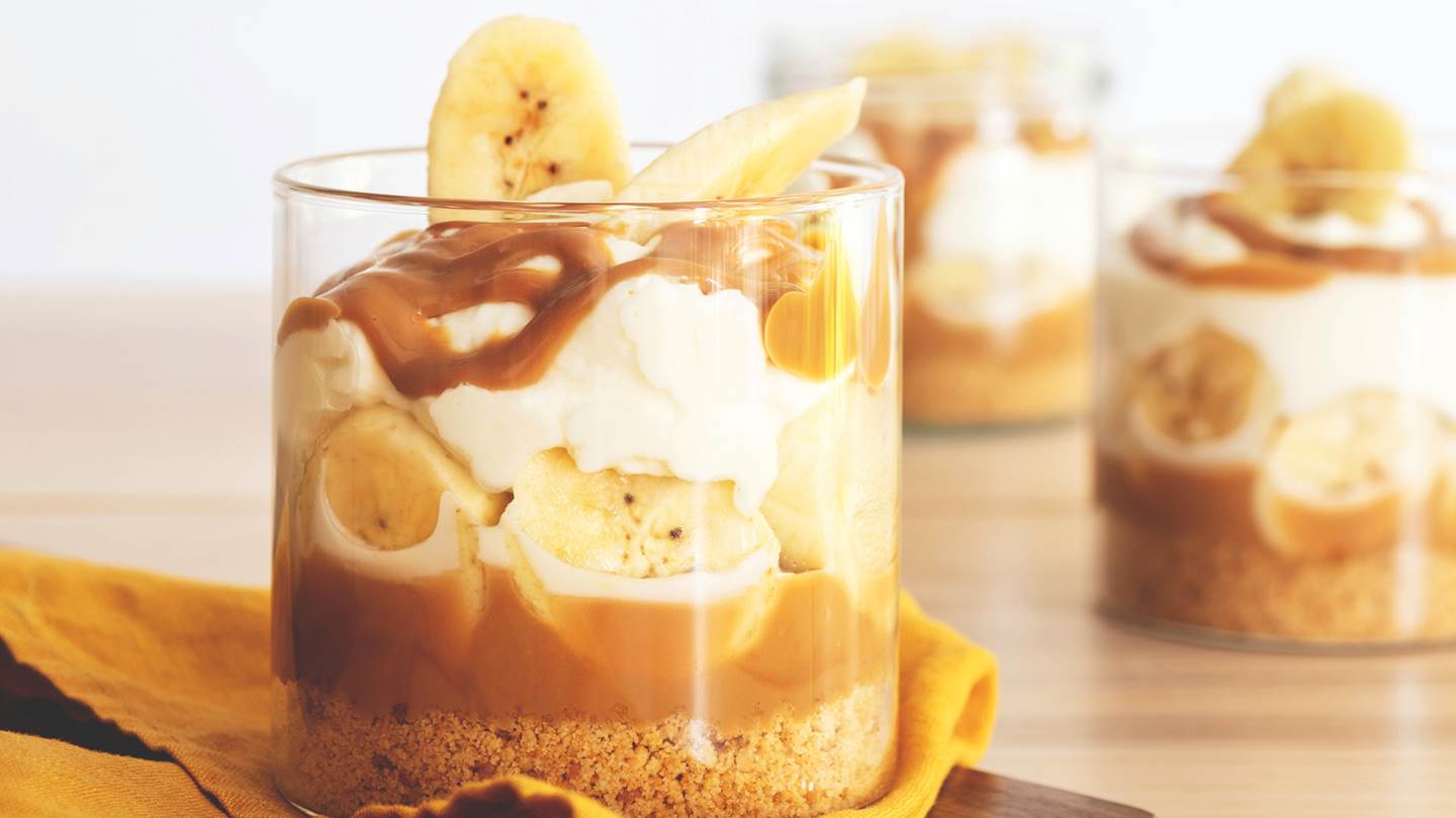 Banoffee να το πιεις στο ποτήρι