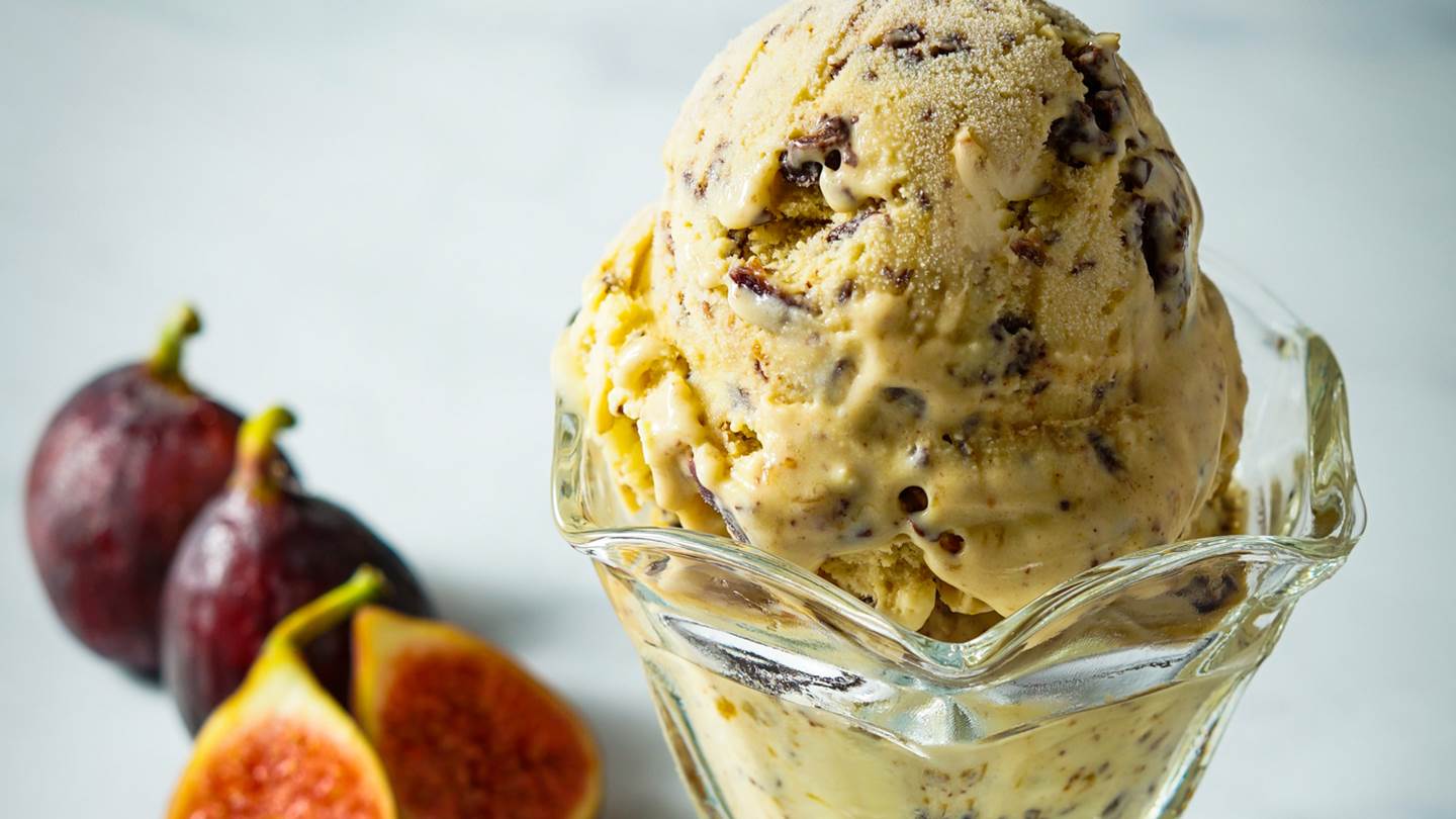 Baileys και σύκα σε παγωτό