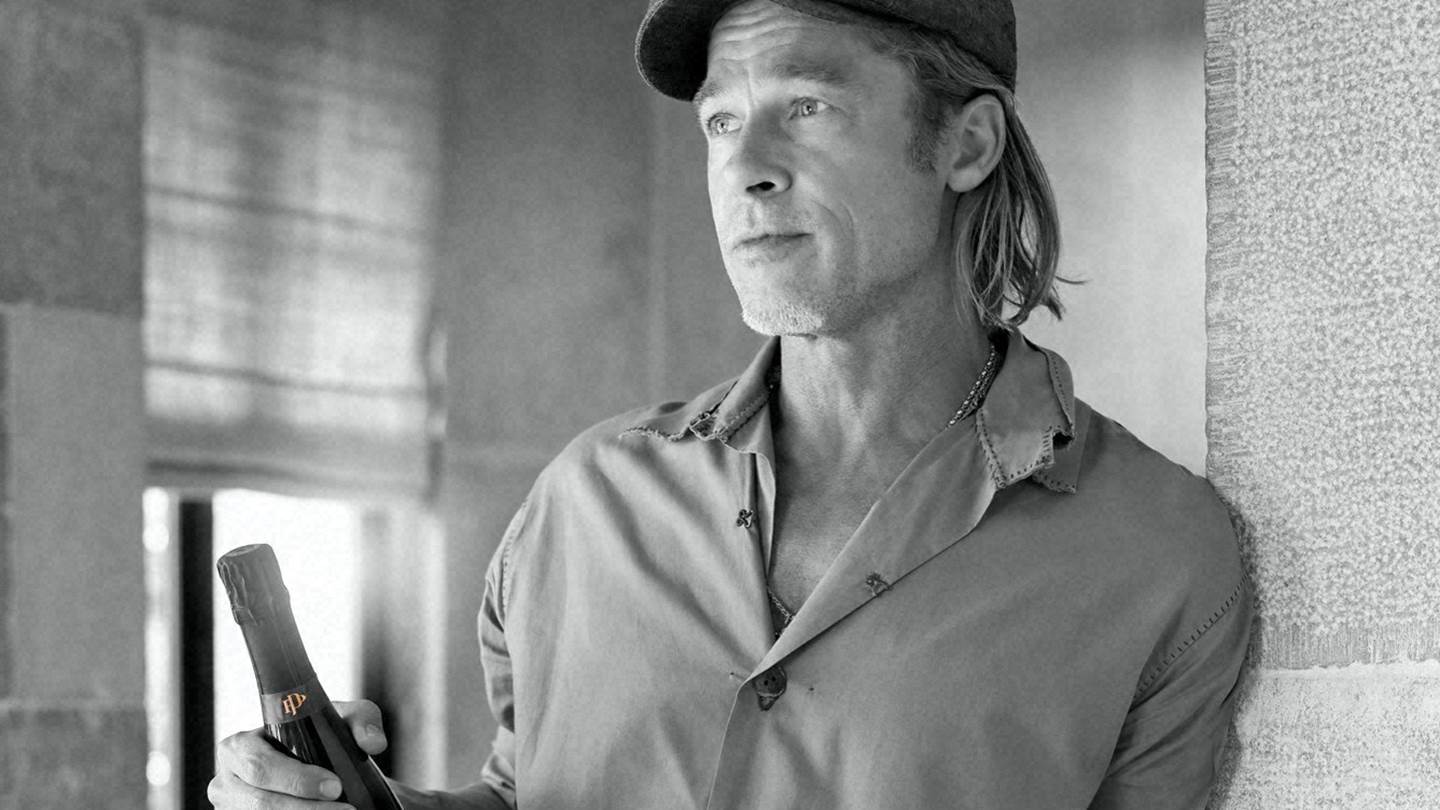 Η ροζέ σαμπάνια του Brad Pitt