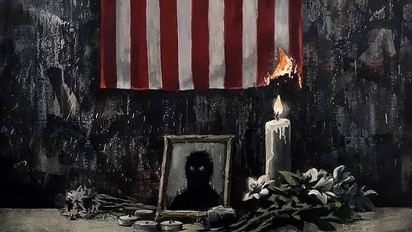 Το νέο έργο του Banksy για τη δολοφονία του George Floyd