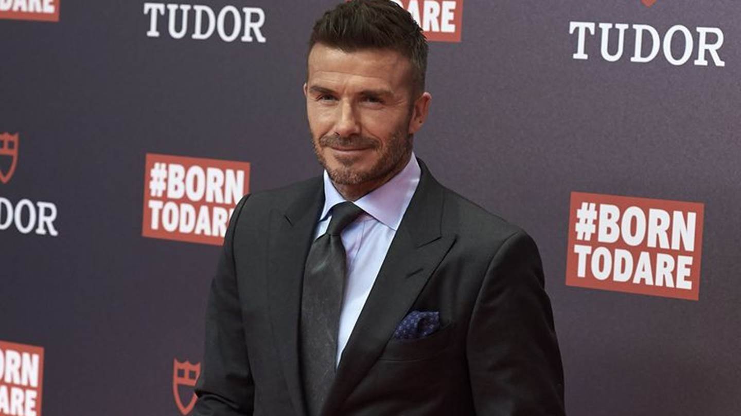 Ζηλέψαμε το αδιάβροχο look του David Beckham