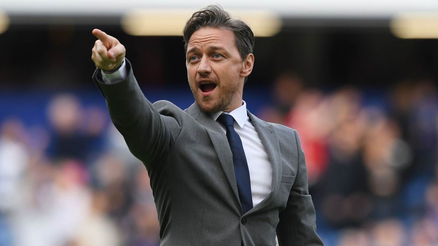 Μαθήματα προπονητικού στυλ από τον James McAvoy