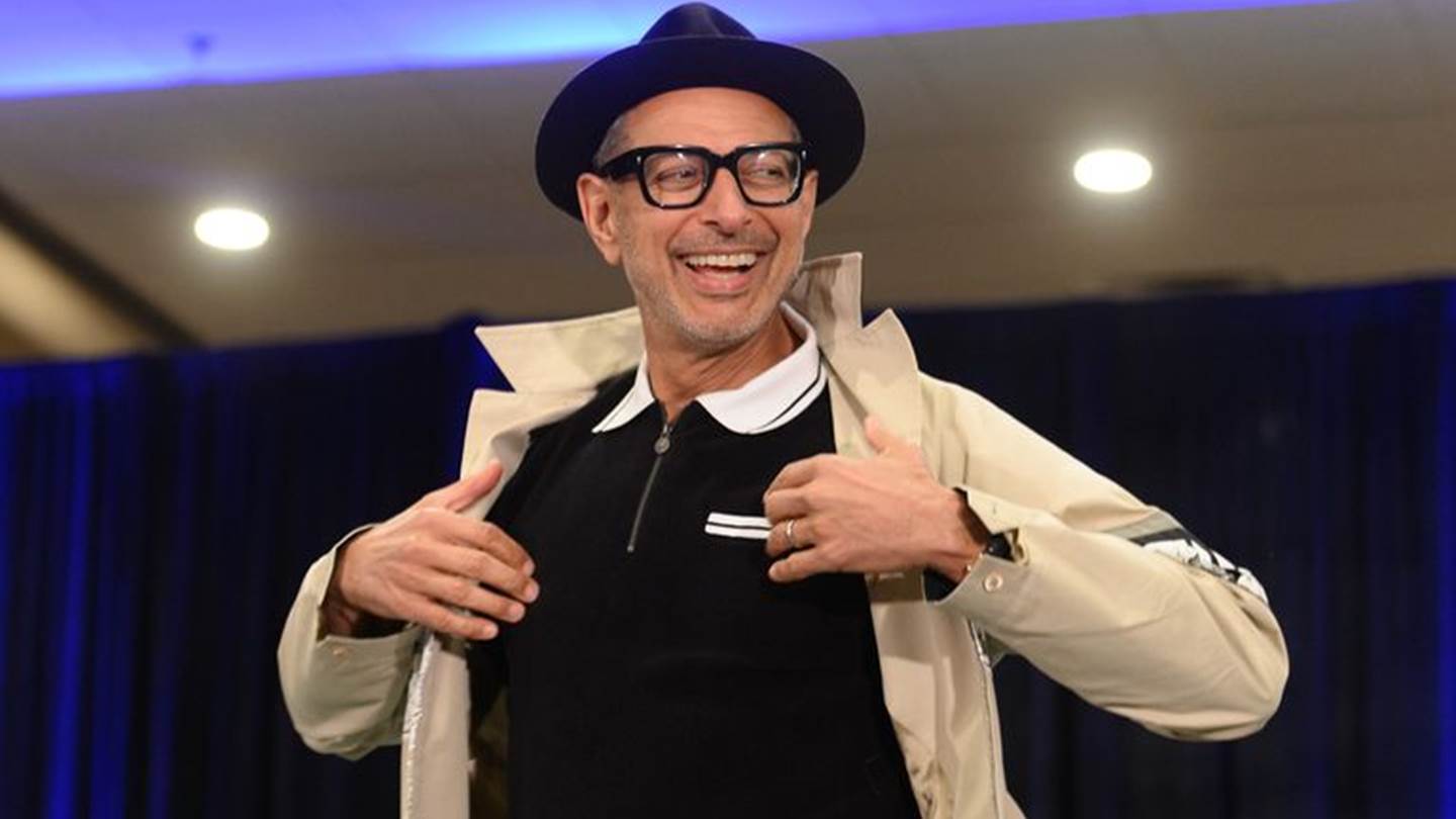 To anime look του Jeff Goldblum