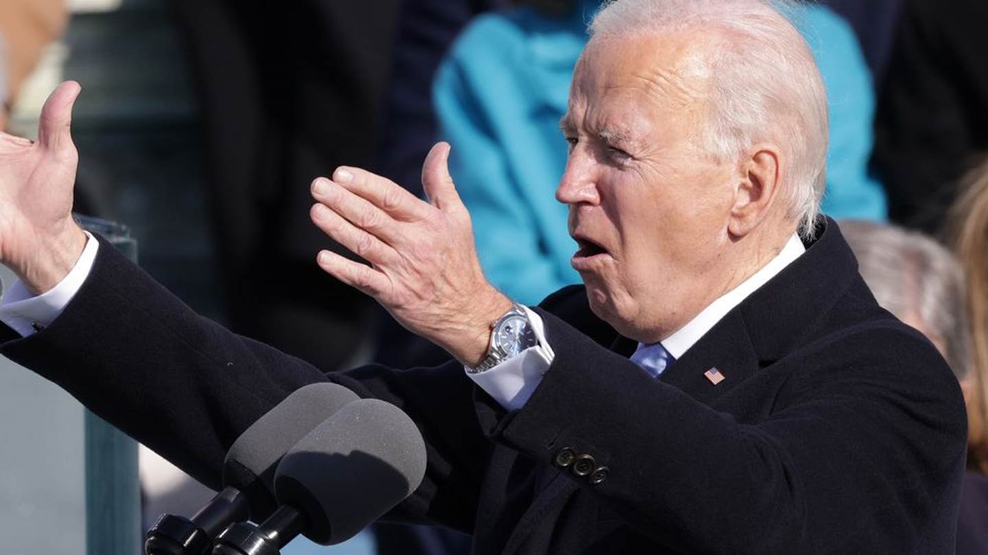 Ένα Rolex Datejust στον καρπό του Joe Biden