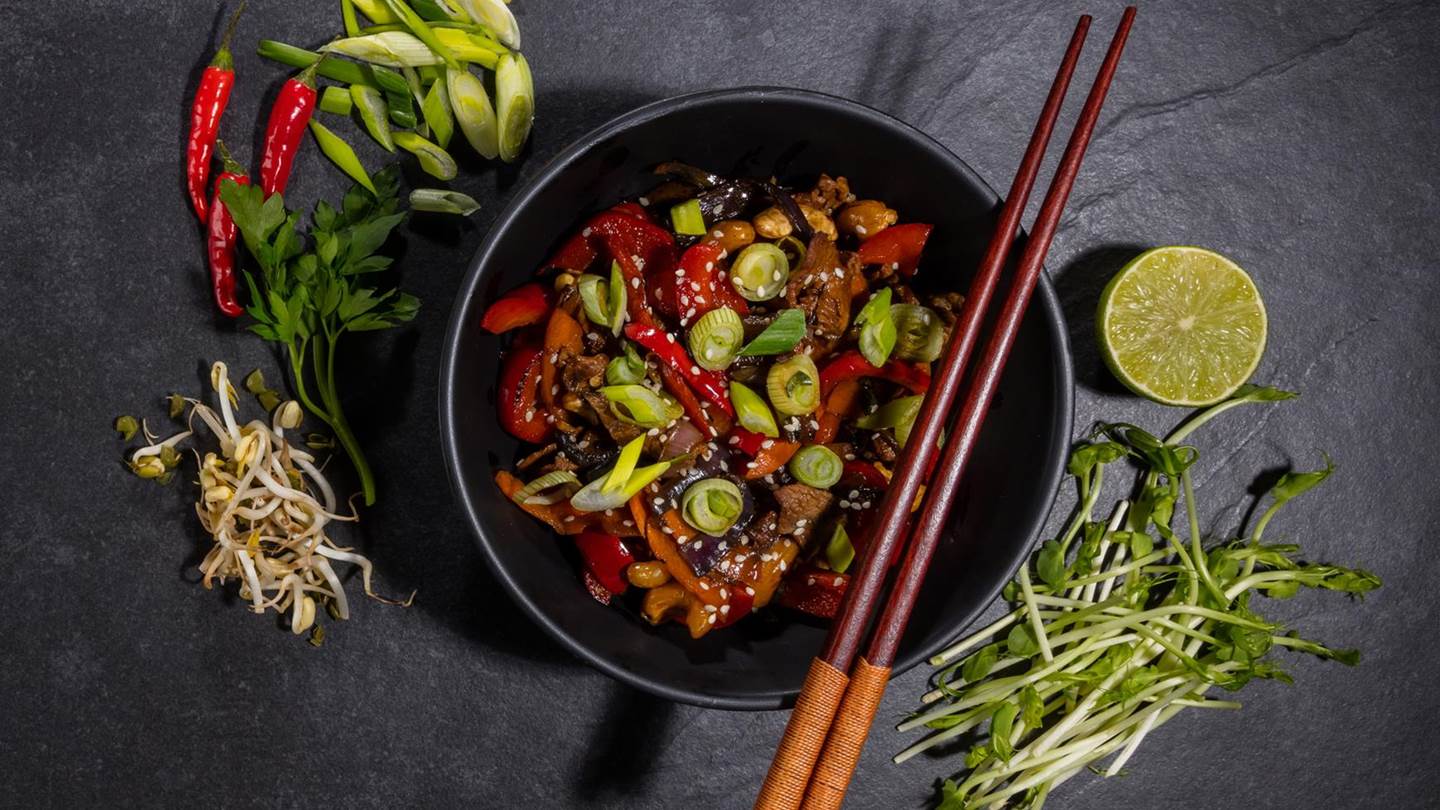 Μοσχάρι με σάλτσα Σετσουάν, καυτερό και γλυκό ταυτόχρονα