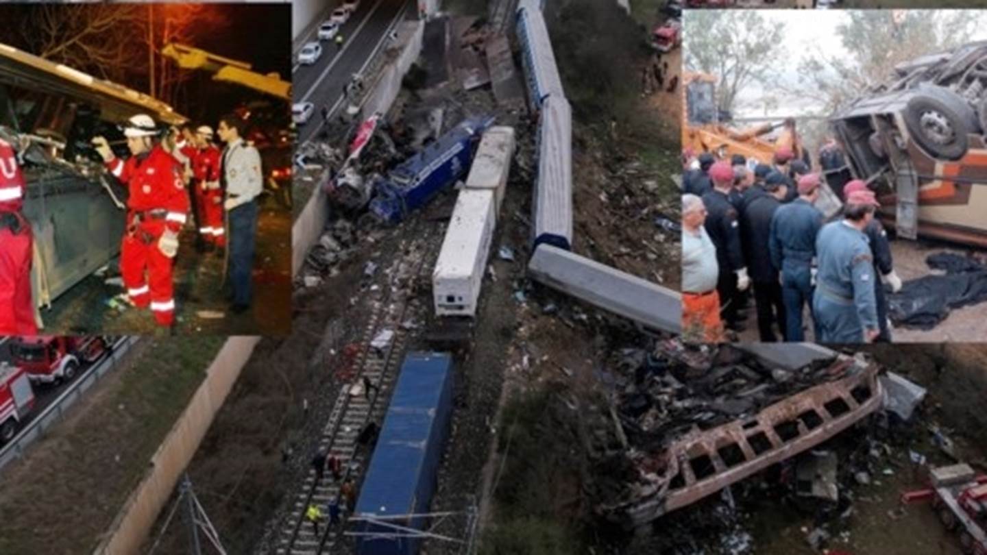 Σύγκρουση τρένων στα Τέμπη: Τρεις τραγωδίες σε 24 χρόνια