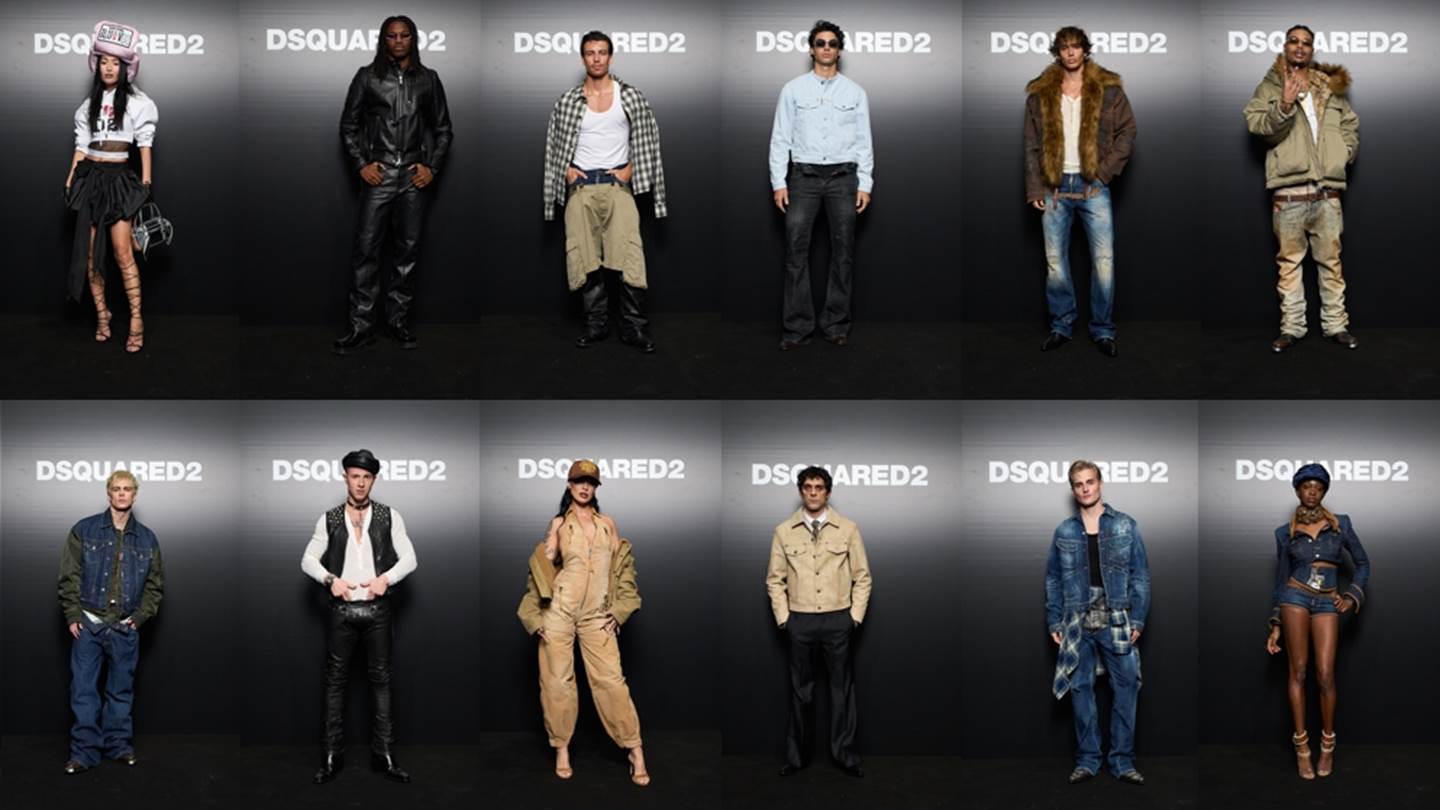 Μια ματιά στη νέα κολεξιόν της Dsquared2 για το φθινόπωρο 2026