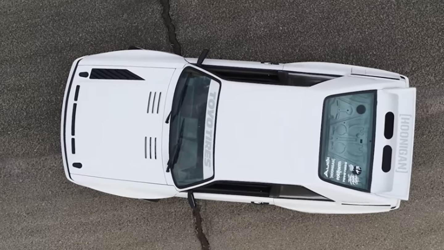 Ο Ken Block ξεσαλώνει με το Audi Sports Quattro